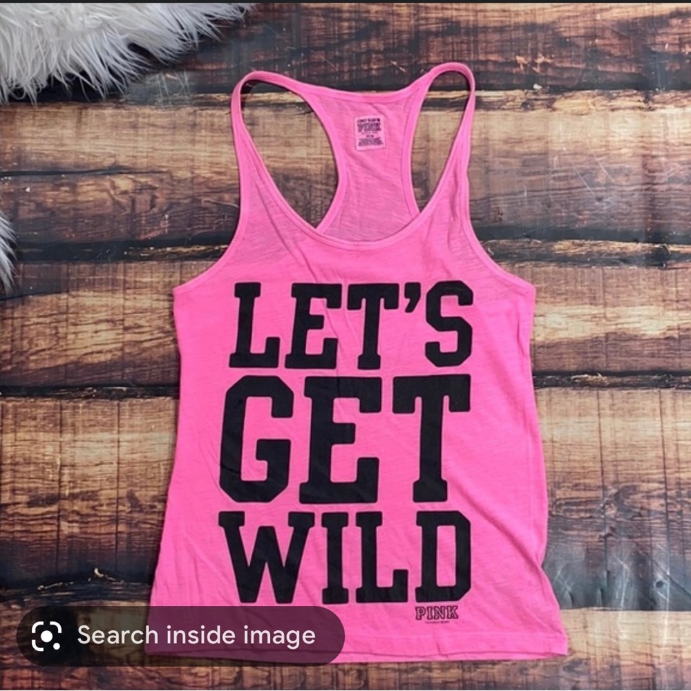 ISO!!! VICTORIA’S SECRET PINK “LETS GET WILD” TANK ISO!!! PLS DO NOT BUY